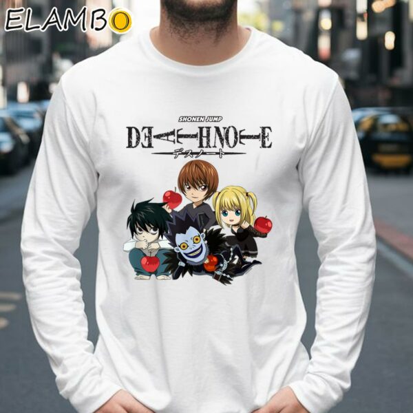 Death Note Characters and Apples Shirt Longsleeve 39