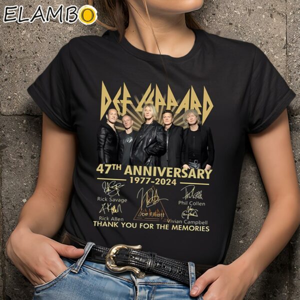 Def Leppard 47th Anniversary 1977-2024 Shirt Music Lover Gifts