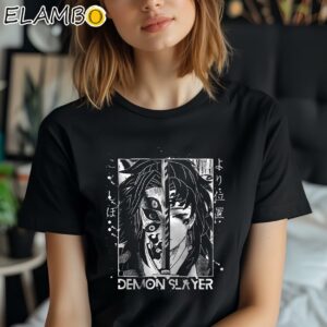 Demon Slayer Kokushibo Yoriichi Anime Shirt Black Shirt Shirt
