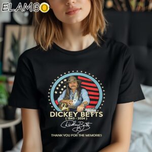 Dickey Betts The Allman Brothers Band 2024 Shirt Black Shirt Shirt