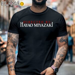 Directed By Hayao Miyazaki Shirt Black Shirt 6