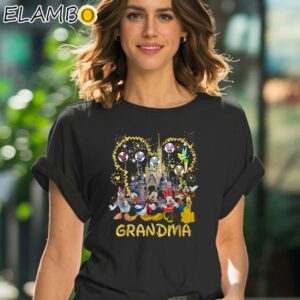 Disney Grandma Mickey Mouse Ears Disney Mothers Day Shirts Black Shirt 41