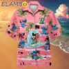 Disney Lilo And Stitch Palm Tree Pink Hawaiian Shirt Hawaaian Shirt Hawaaian Shirt