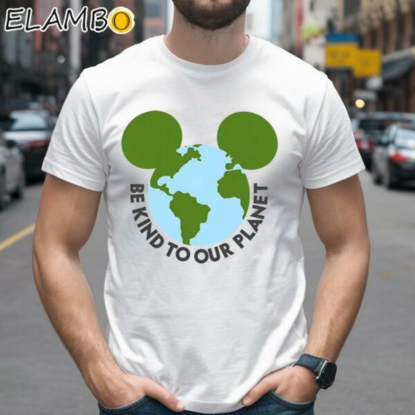 Disney Mickey Be Kind to Our Planet Mickey Shirt 2 Shirts 26