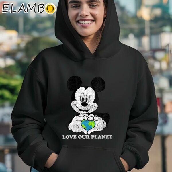 Disney Mickey Mouse Love Our Planet Earth Day Shirt Hoodie 12