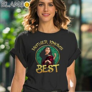 Disney Tangled Rapunzel Mom Shirt Mother Knows Best Mothers Day Gift Shirt Black Shirt 41