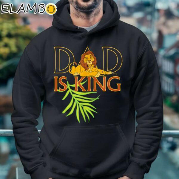 Disney The Lion King Dad is King Mufasa And Simba Fathers Day Shirt Hoodie 4