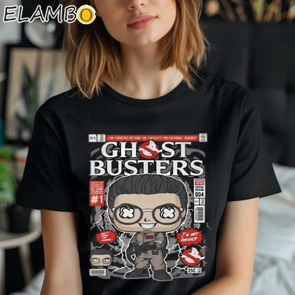 Dr Egon Spengler Ghostbusters Shirt Black Shirt Shirt