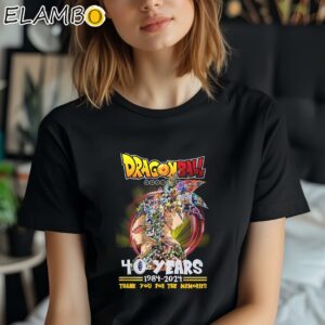 Dragon Ball 40 Years 1984 2024 Thank You For The Memories Shirt Black Shirt Shirt