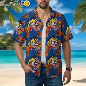Dragon Ball Z 2001 Hawaiian Shirt Button Up Printed Aloha