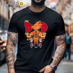 Dragon Ball Z Personalized Shirt Fathers Day Best Dad Ever Ever Black Shirt 6