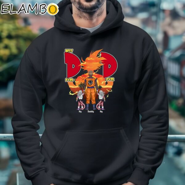 Dragon Ball Z Personalized Shirt Fathers Day Best Dad Ever Ever Hoodie 4