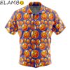 Dragon Balls Dragon Ball Z Button Up Hawaiian Shirt Printed Aloha