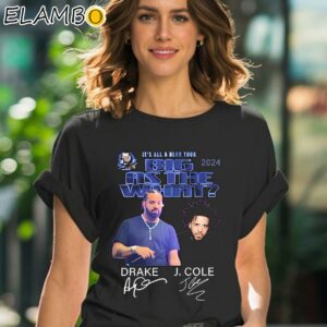 Drake And J Cole Its All A Blur Music Tour 2024 Signatures Shirt Black Shirt 41