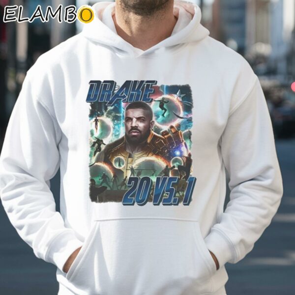 Drake Thanos 20 Vs 1 Graphic Shirt Hoodie 35