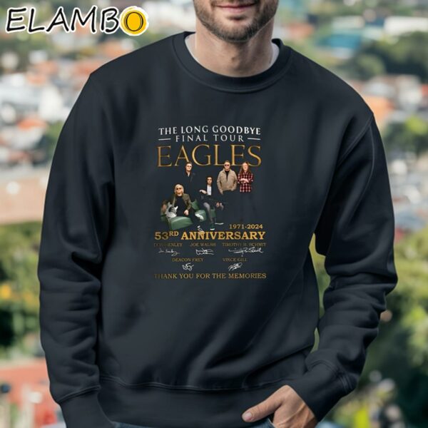 Eagles The Long Goodbye Final Tour 53rd Anniversary 1971 2024 Shirt Sweatshirt 3