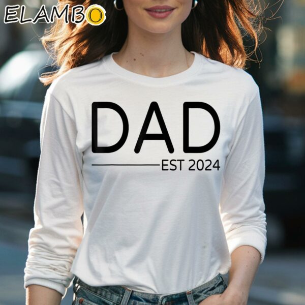 Fathers Day 2024 Girl Dad Shirt Longsleeve Women Long Sleevee