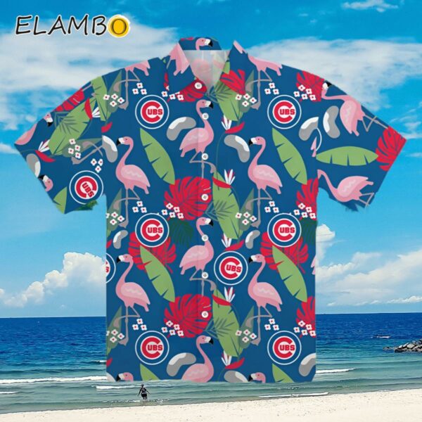 Flamingo Chicago Cubs Tropical Hawaiian Shirt Aloha Shirt Aloha Shirt