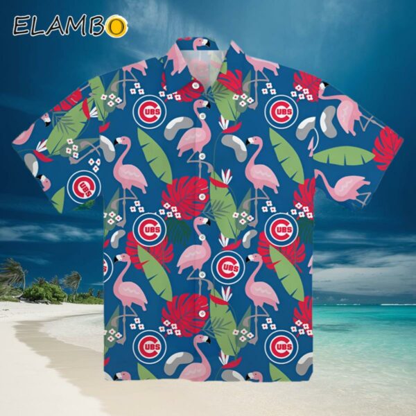 Flamingo Chicago Cubs Tropical Hawaiian Shirt Hawaiian Hawaiian