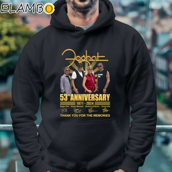 Foghat 53rd Anniversary 1971 2024 Thank You For The Memories Shirt Hoodie 4