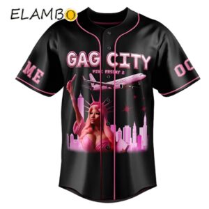 Gag City Pink Friday 2 Nicki Minaj Baseball Jersey Printed Thumb