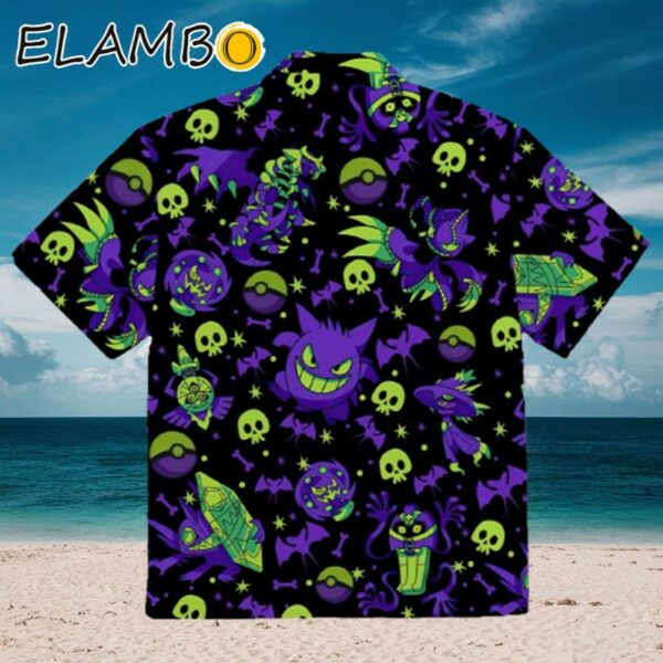 Gengar Hawaiian Shirt Pokemon Button Down Hawaiian Shirt Aloha Shirt Aloha Shirt