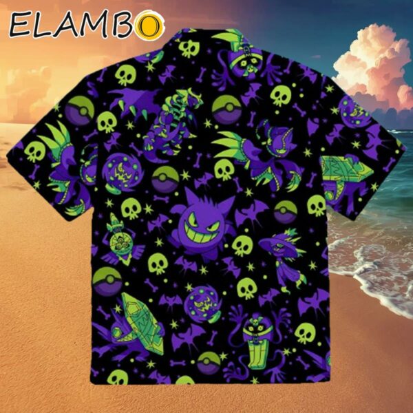 Gengar Hawaiian Shirt Pokemon Button Down Hawaiian Shirt Hawaaian Shirt Hawaaian Shirt