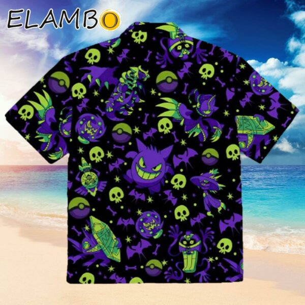 Gengar Hawaiian Shirt Pokemon Button Down Hawaiian Shirt Hawaiian Hawaiian