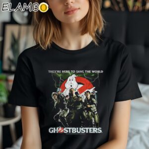 Ghostbusters Here To Save The World Shirt Black Shirt Shirt