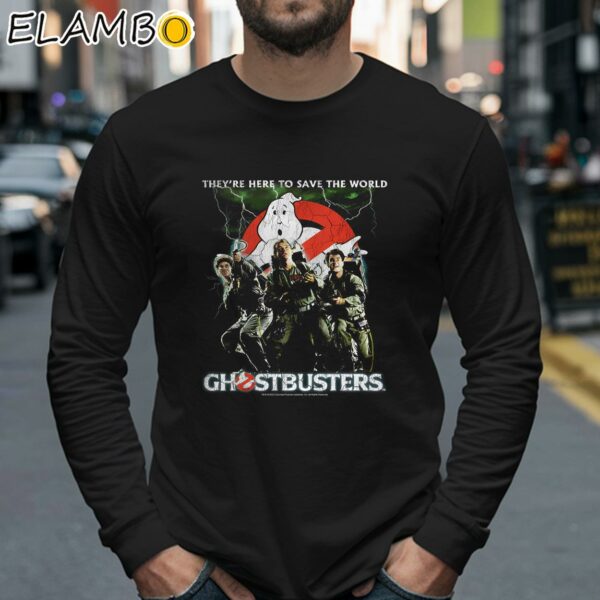 Ghostbusters Here To Save The World Shirt Longsleeve 40