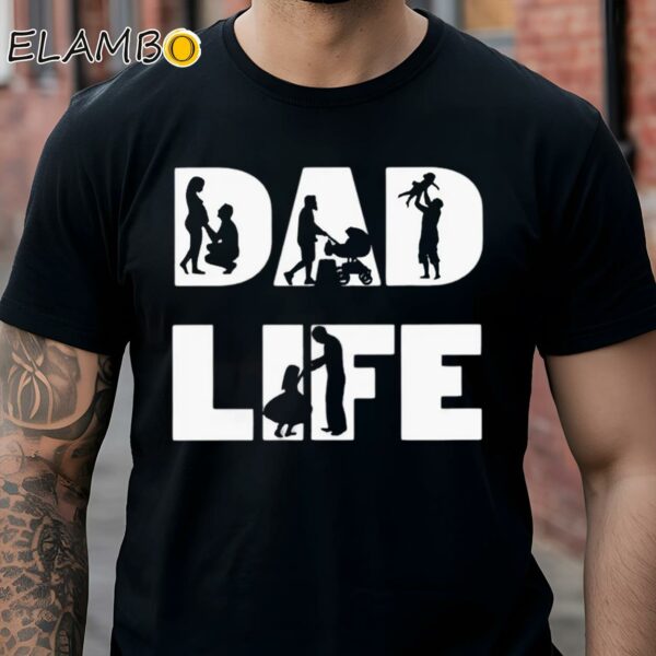 Girl Dad Shirt Dad Life Fathers Day Gift For New Dad Black Shirt Shirts