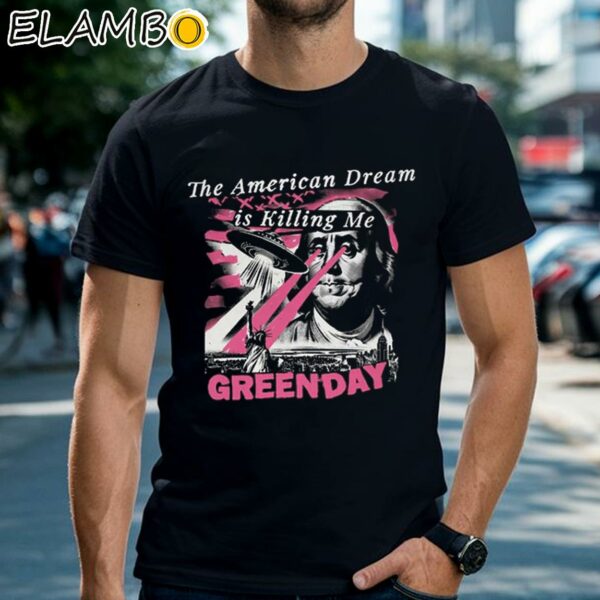 Green Day The American Dream Is Killing Me Shirt Black Shirts Shirt