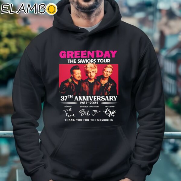 Green Day The Saviors Tour 37th Anniversary 1987 2024 Thank You For The Memories Shirt Hoodie 4