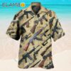 Gun ItS All About Guns Hawaiian Shirt Tactical Button Down Shirt Hawaaian Shirt Hawaaian Shirt