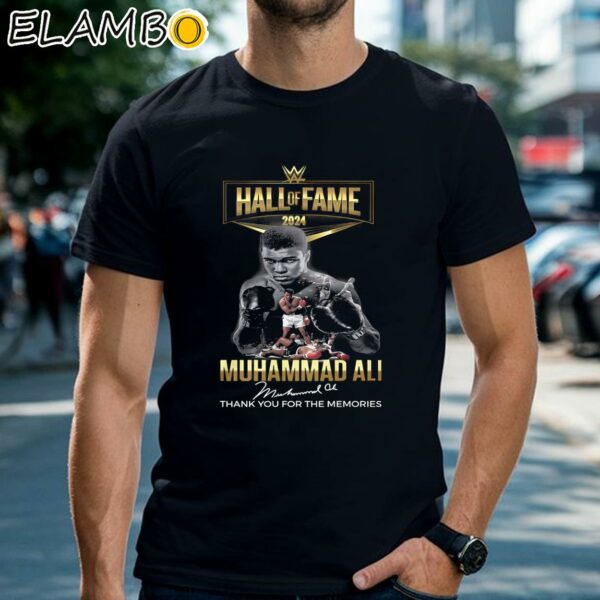 Hall Of Fame 2024 Muhammad Ali Thank You For The Memories Shirt Black Shirts Shirt