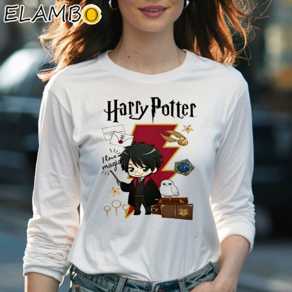 Harry Potter Kanji Lightning Bolt Art Shirt Longsleeve Women Long Sleevee