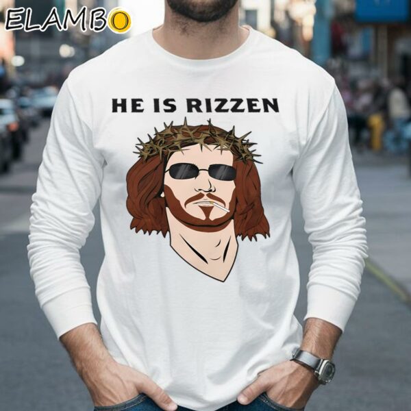 He is Rizzen Christian Tee Shirt Longsleeve 35