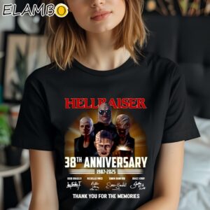 Hellraiser 38th Anniversary 1987 2025 Thank You For The Memories Shirt Black Shirt Shirt
