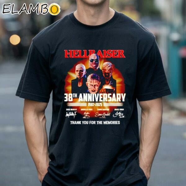 Hellraiser 38th Anniversary 1987-2025 Thank You For The Memories Shirt