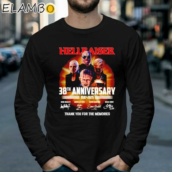 Hellraiser 38th Anniversary 1987 2025 Thank You For The Memories Shirt Longsleeve 39