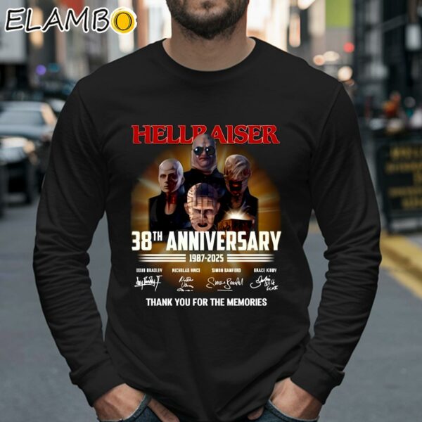Hellraiser 38th Anniversary 1987 2025 Thank You For The Memories Shirt Longsleeve 40