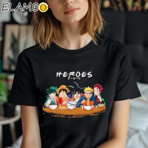 Heroes Anime Shirt Black Shirt Shirt