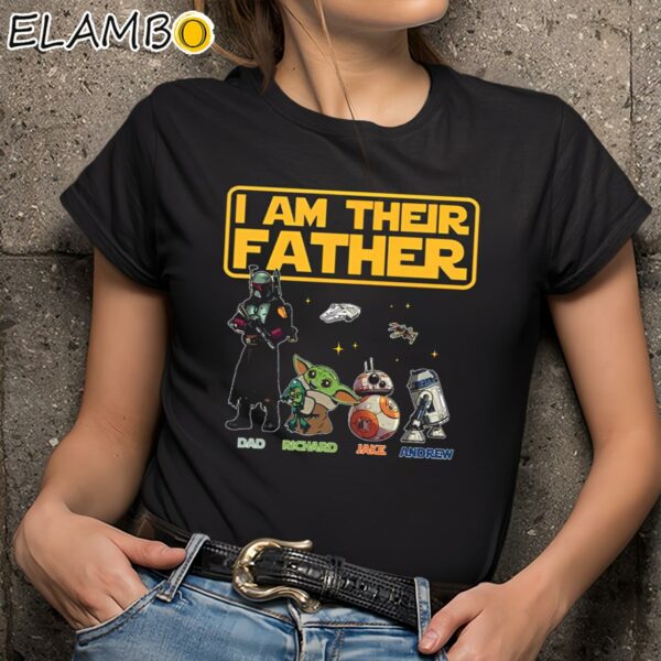 I Am Their Father Star Wars Fathers Day Shirt Black Shirts 9
