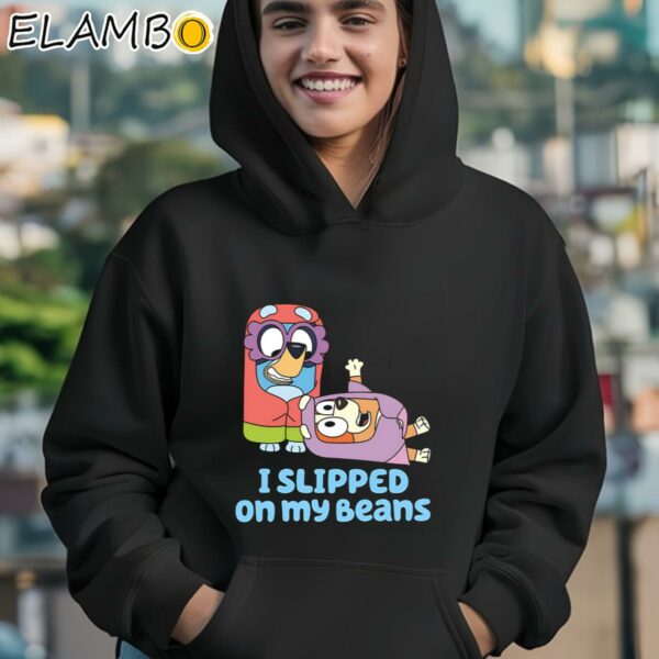 I Slipped On My Beans Shirt Bluey Playing Grannies Hoodie 12