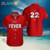 Indiana Fever 2024 Caitlin Clark Hawaiian Shirt Red Hawaiian Hawaiian