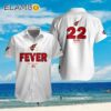 Indiana Fever 2024 Caitlin Clark Hawaiian Shirt White Aloha Shirt Aloha Shirt