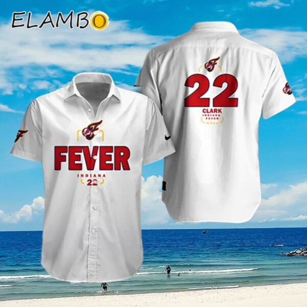 Indiana Fever 2024 Caitlin Clark Hawaiian Shirt White Aloha Shirt Aloha Shirt