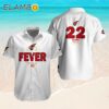 Indiana Fever 2024 Caitlin Clark Hawaiian Shirt White Hawaaian Shirt Hawaaian Shirt