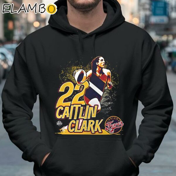 Indiana Fever Caitlin Clark Stadium Run Through 2024 WNBA Draft Shirt Hoodie 37