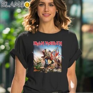 Iron Maiden Trooper Tee Shirt Black Shirt 41